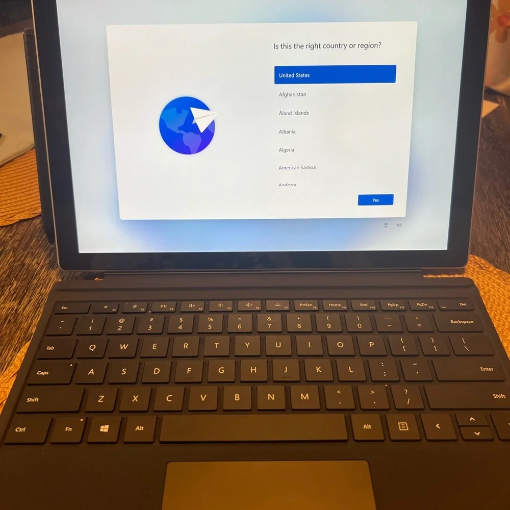 Microsoft Surface Pro with Black Type Cover
